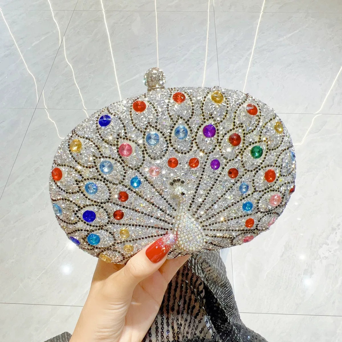 Rhinestone Evening Bag for Women – Formal Wedding & Cheongsam Clutch