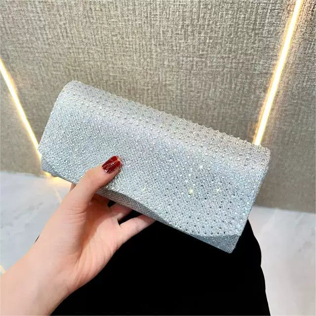 Light Luxury Celebrity Banquet Clutch – Small Shoulder and Crossbody Evening Bag for Women