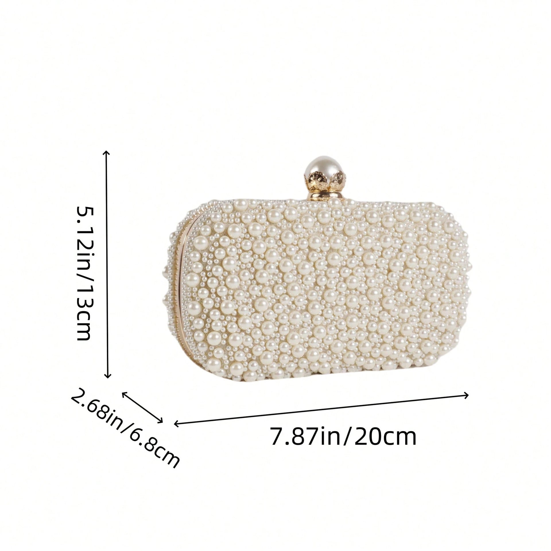 Pearl Evening Clutch for Dinner and Banquet, Ideal for Cheongsam and Formal Dresses