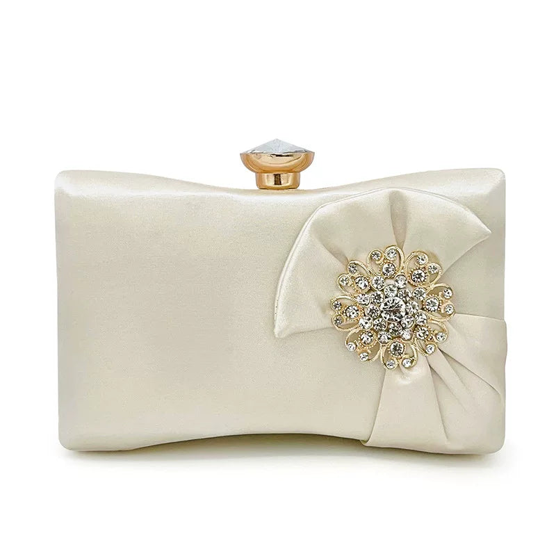 Elegant Diamond-Encrusted Evening Clutch Bag – Retro Fairy Small Shoulder Bag for Ladies