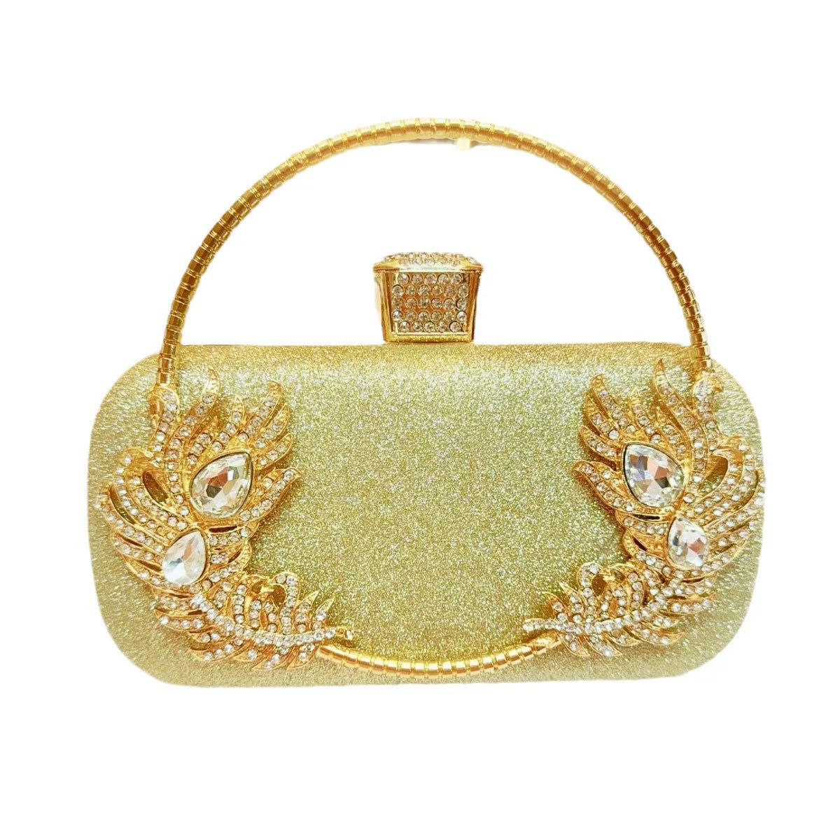 Rhinestone Evening Clutch for Women – Formal Banquet & Wedding Handbag