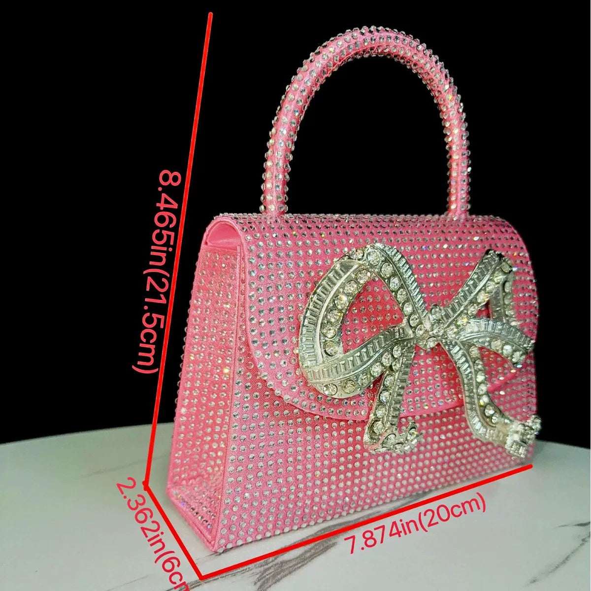 Rhinestone Evening Bag for Women – Formal Banquet Shoulder & Crossbody Handbag