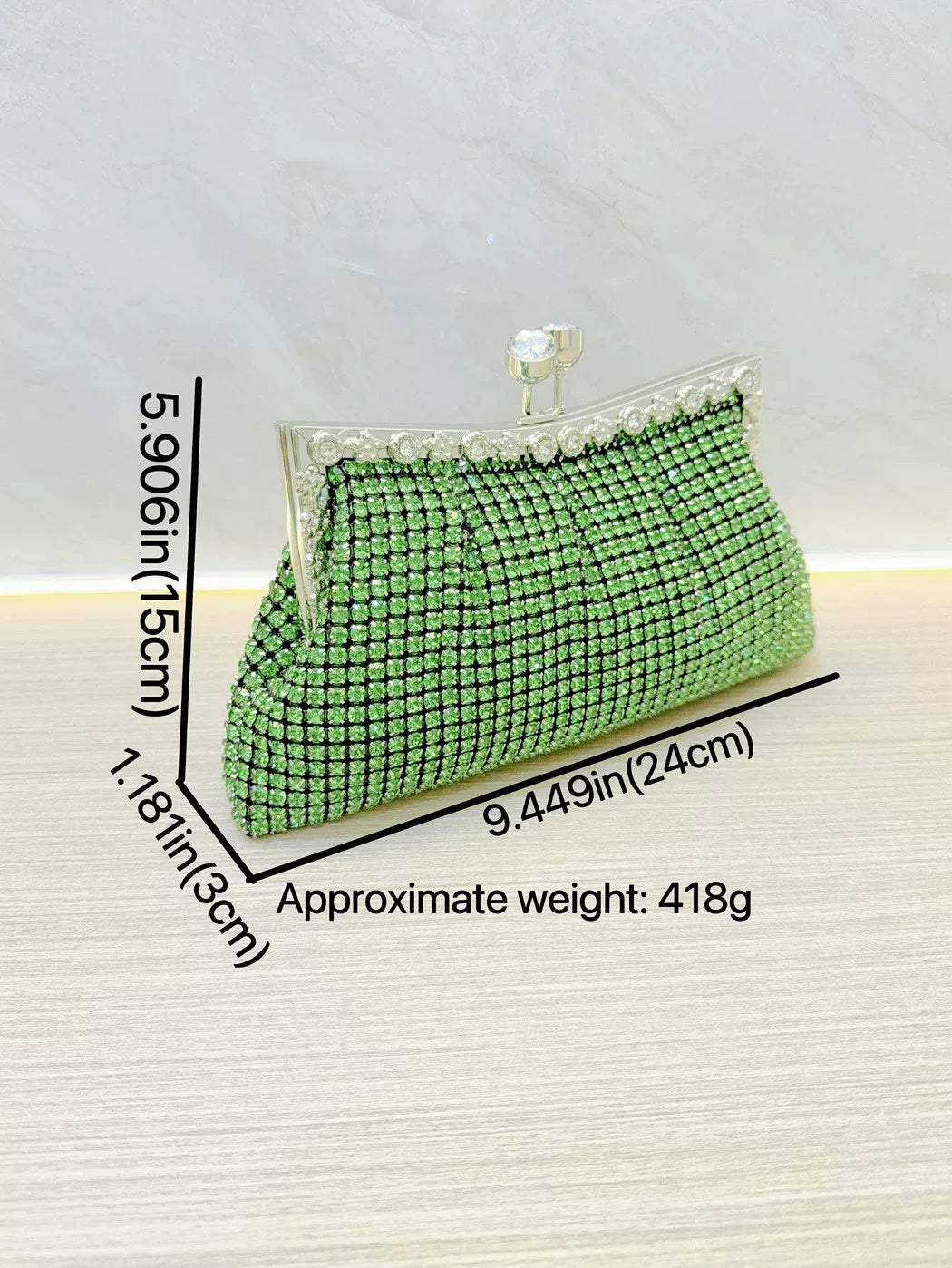 European and American Rhinestone Evening Bags – Shiny Clutch, Shoulder, and Clip Bags for Women