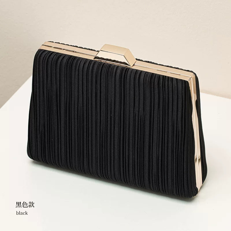 Square Evening Bag for Women – Top Handle, Shoulder and Crossbody Formal Handbag