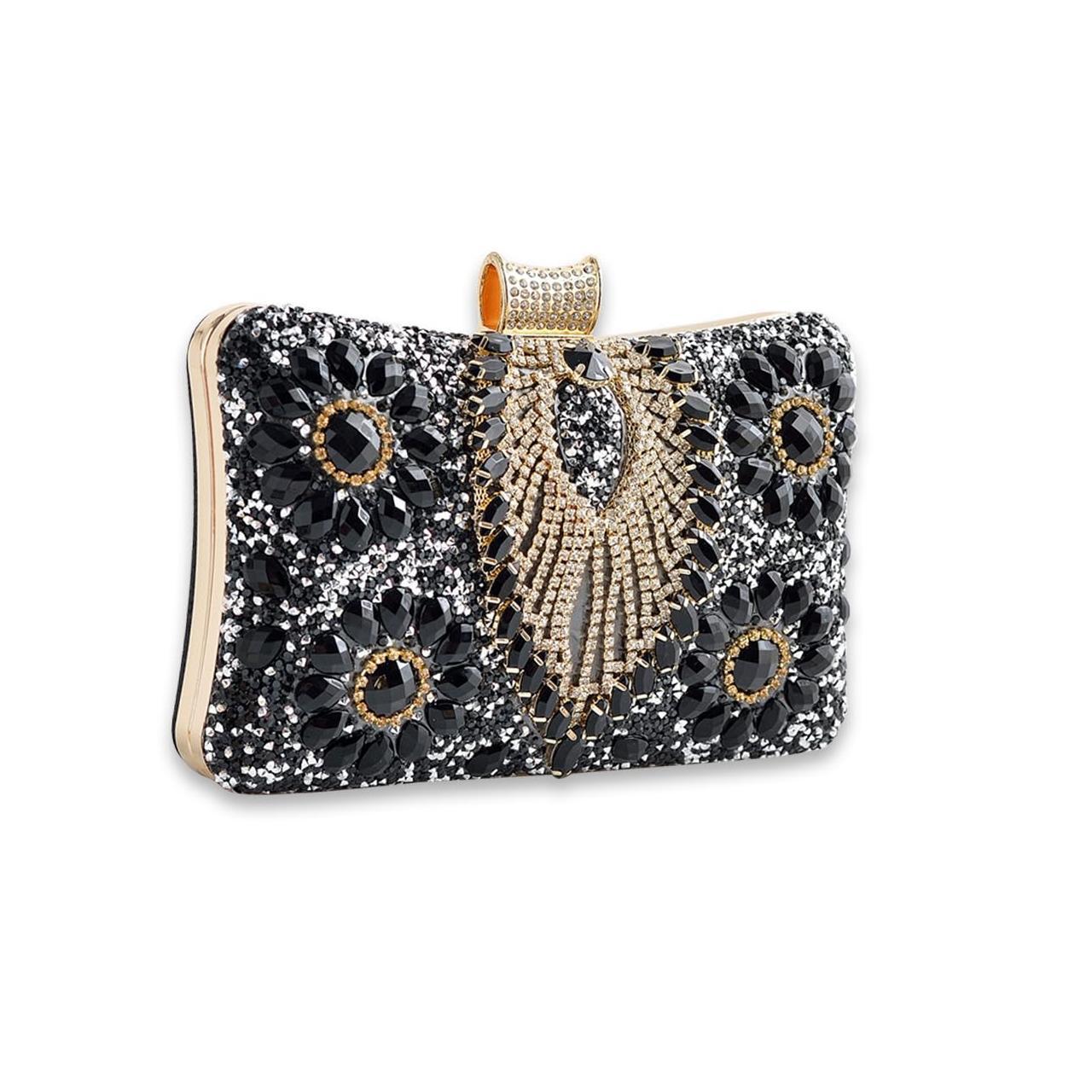 Crystal Rhinestone Clutch – Sparkling Evening Bag for Women