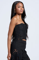YOU WILL SEE WOVEN TUBE TOP