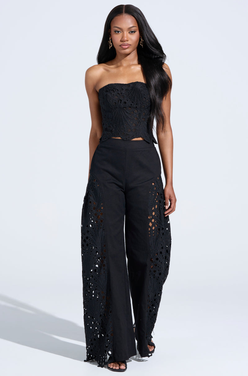 YOU WILL SEE WOVEN TUBE TOP