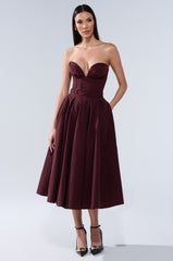 LOVE THIS FOR YOU MAXI SKIRT IN BROWN