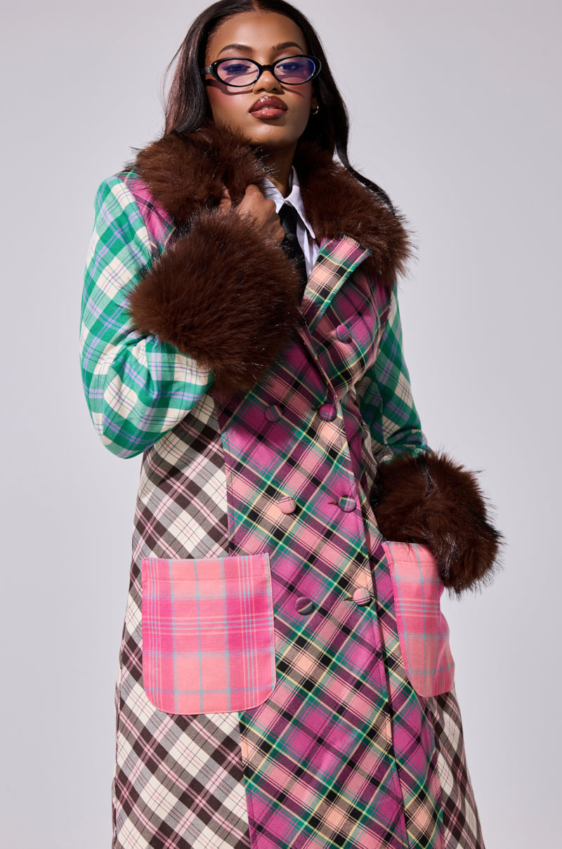 SWEET THING PATCHWORK TRENCH