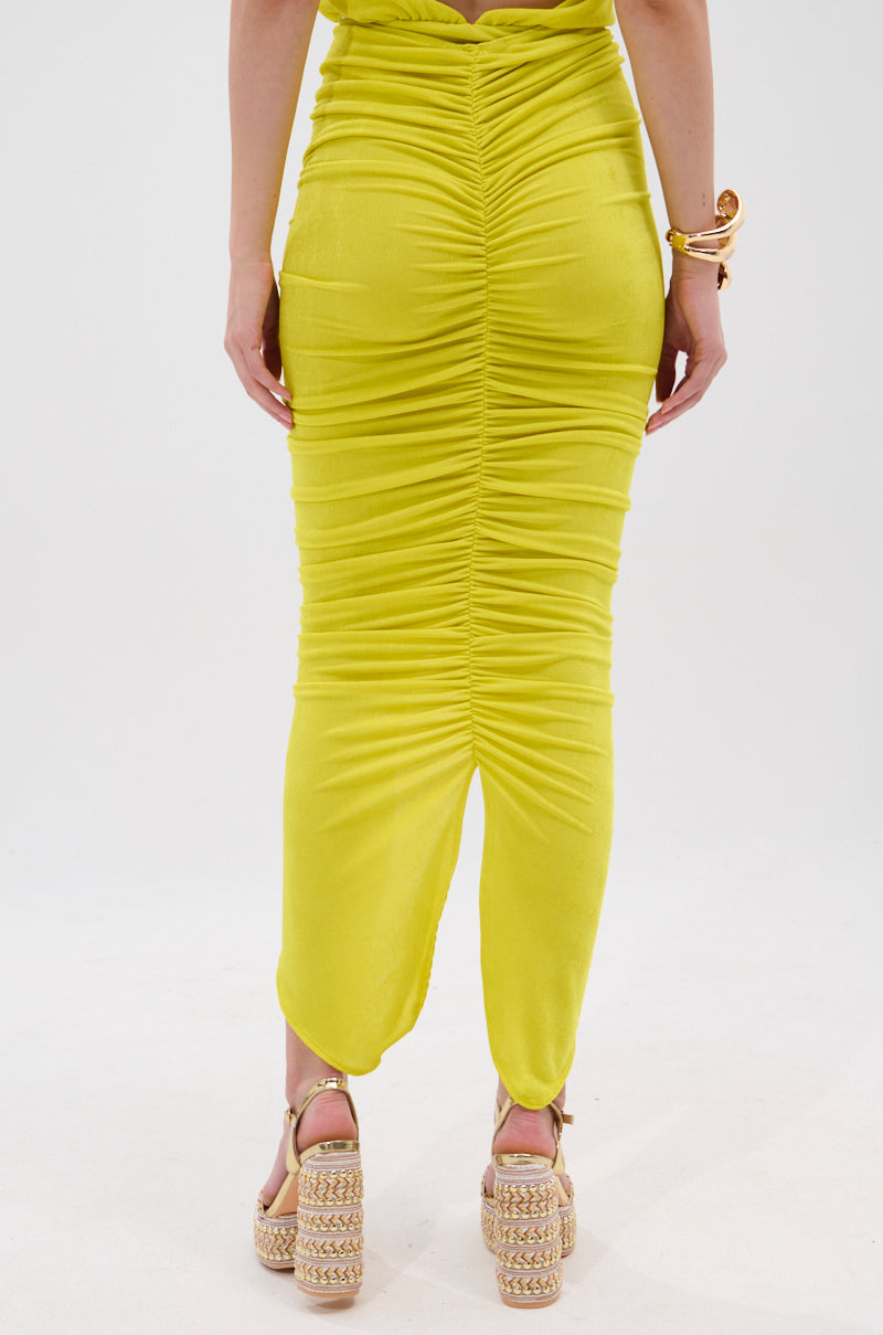 TIMELESS MESH MAXI SKIRT