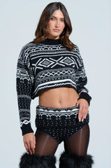 WILLOW CROP SWEATER