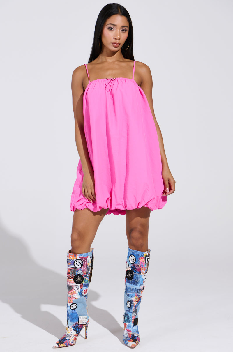 REBECCA BUBBLE MINI DRESS