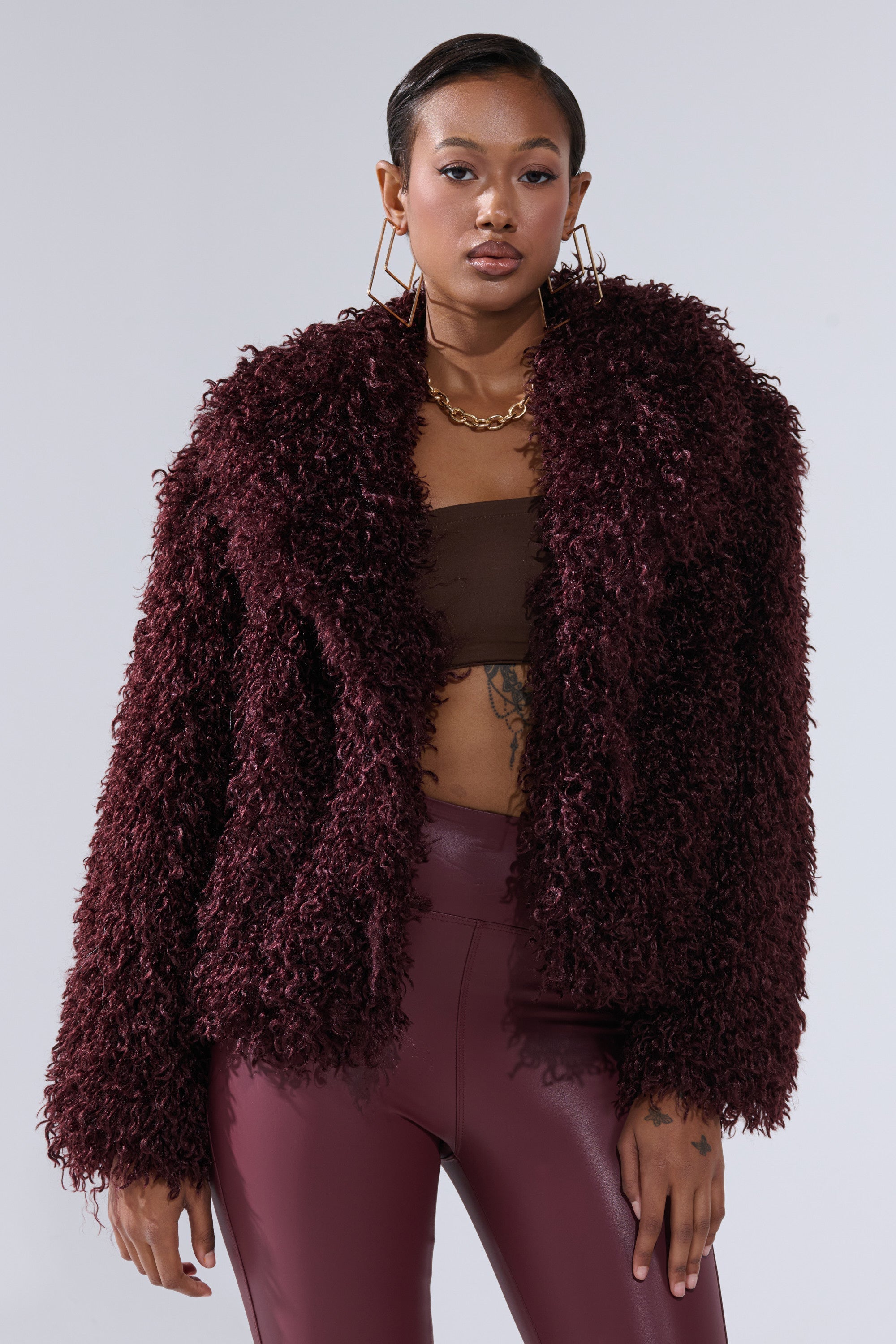 VENUS FAUX FUR COAT
