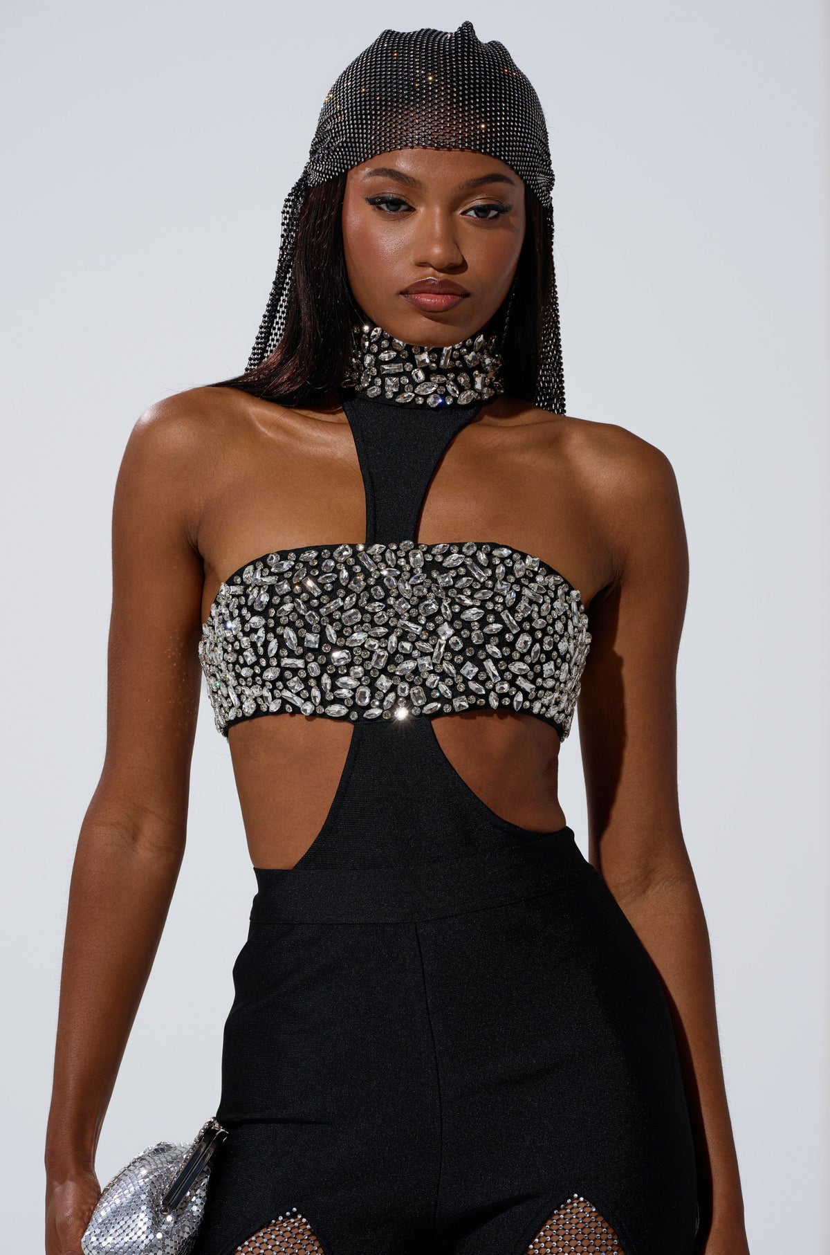 THE BEST HAS YET TO COME RHINESTONE BODYSUIT
