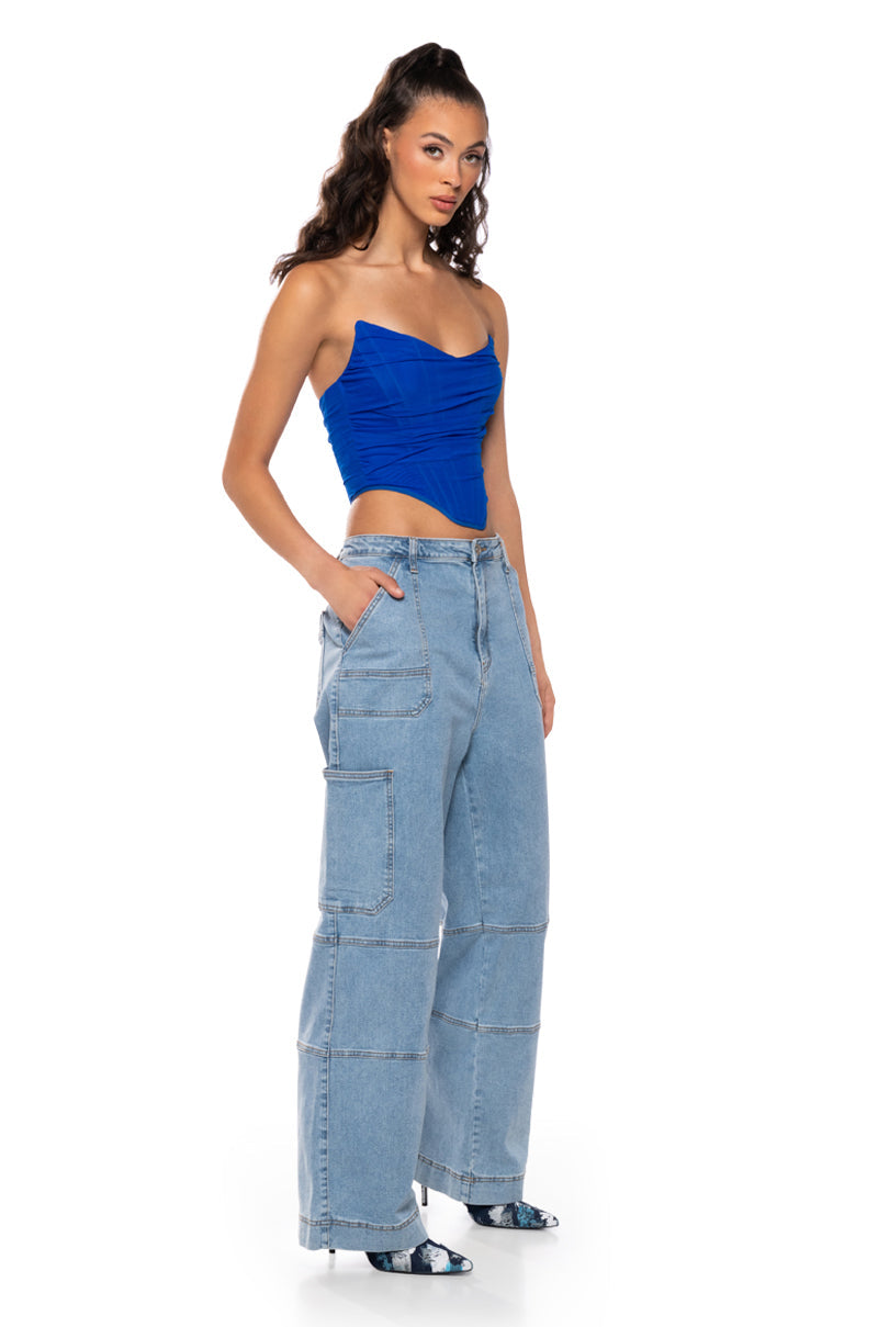 ABOVE AVERAGE STRUCTURED MESH CORSET