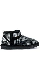 AKIRA FAIRYSTALE BLING BOOTIE IN BLACK