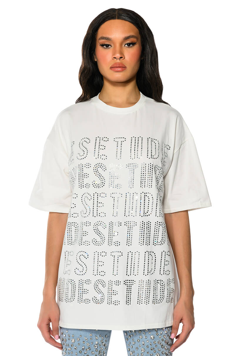 ALPHABET CITY OVERSIZED GRAPHIC TSHIRT