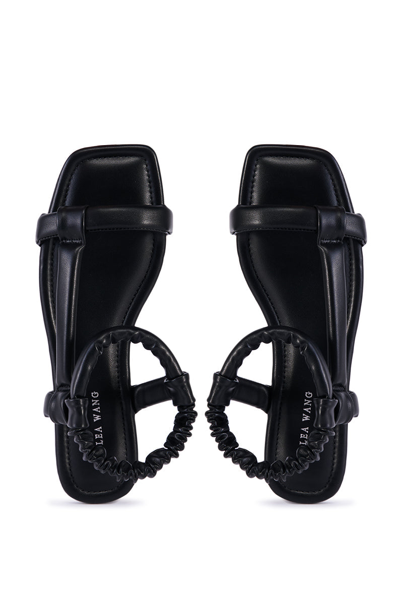 AZALEA WANG PRYSM BLACK SANDAL