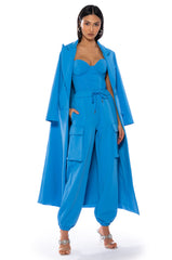 COCOA BUTTER SCUBA TRENCH