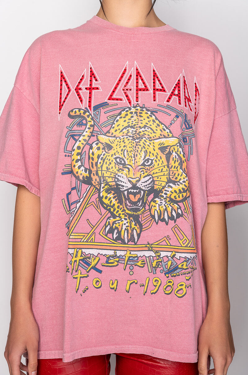 DEF LEPPARD T SHIRT DRESS