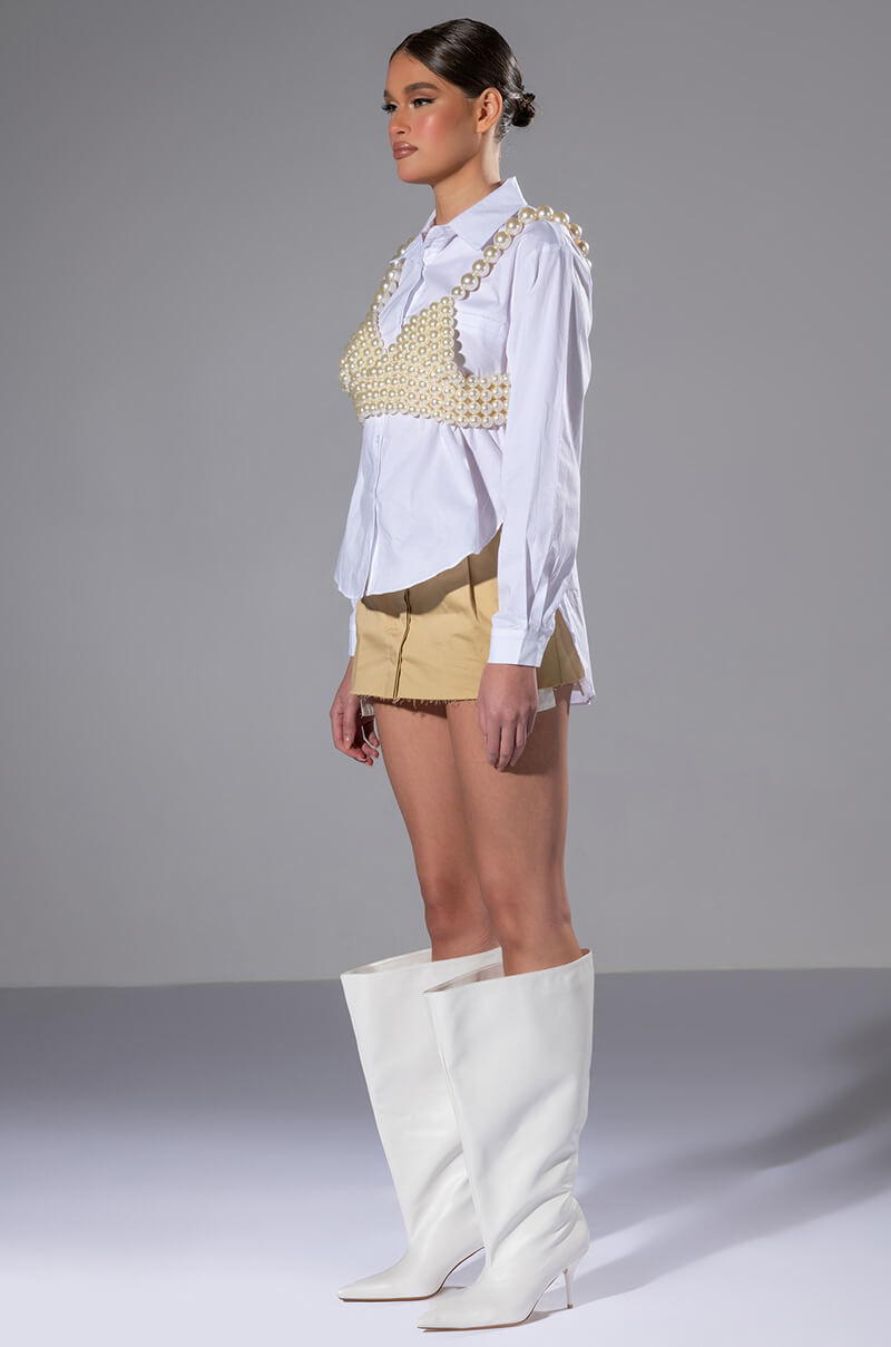 EASY POPLIN EVERYDAY BLOUSE