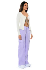 IVY WIDE LEG CARGO PANT