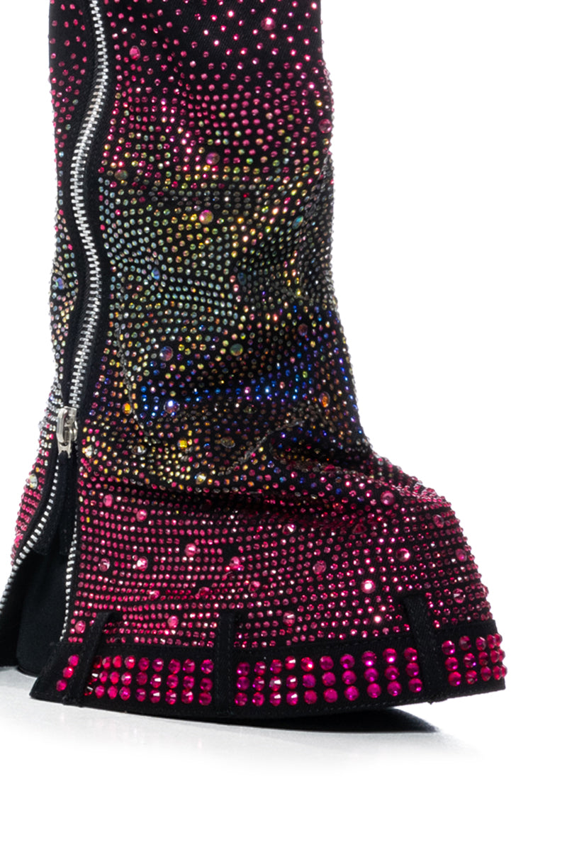KASTEL FOLD OVER EMBELLISHED BOOT