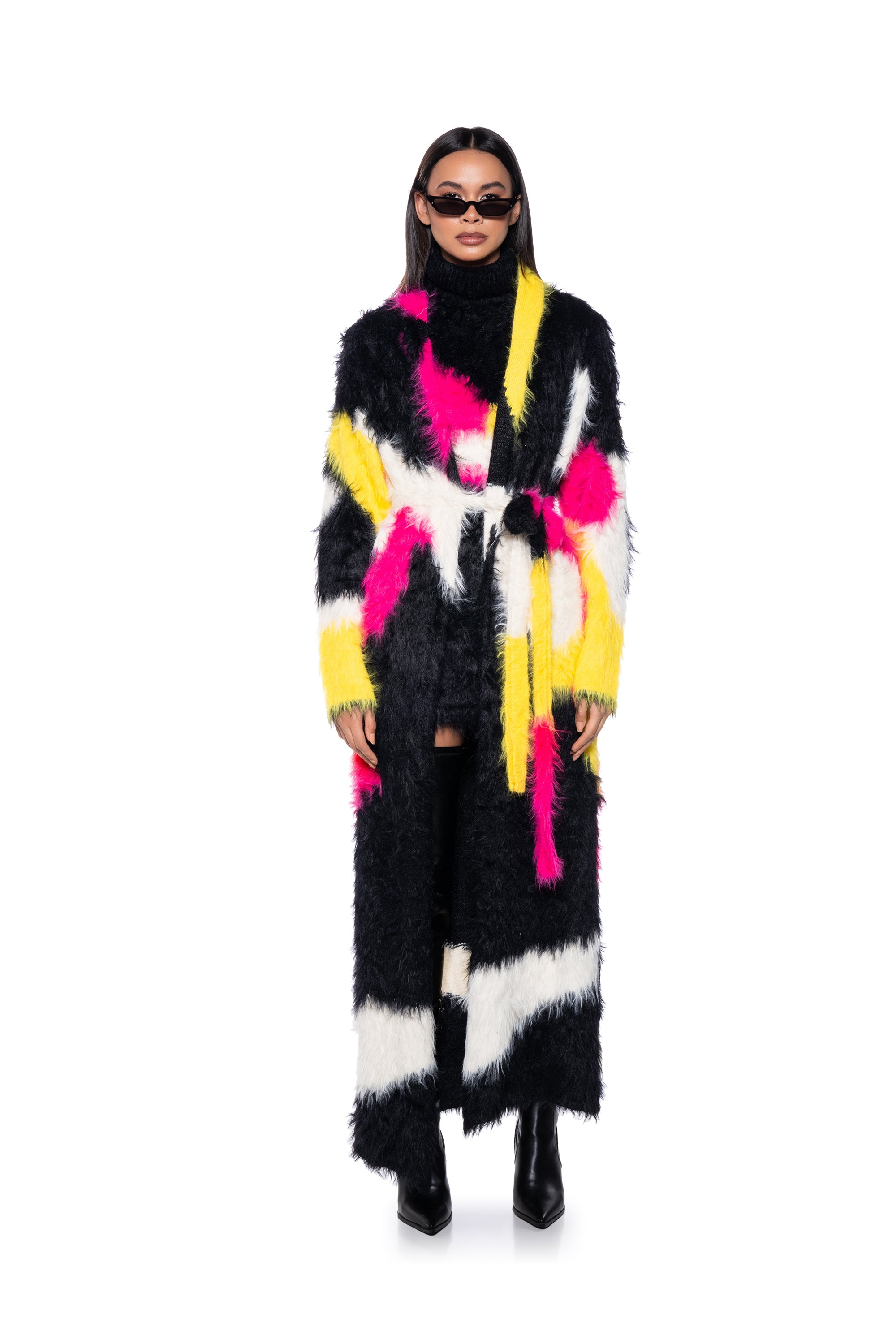 KIKI ULTRA FUZZY LONG CARDIGAN