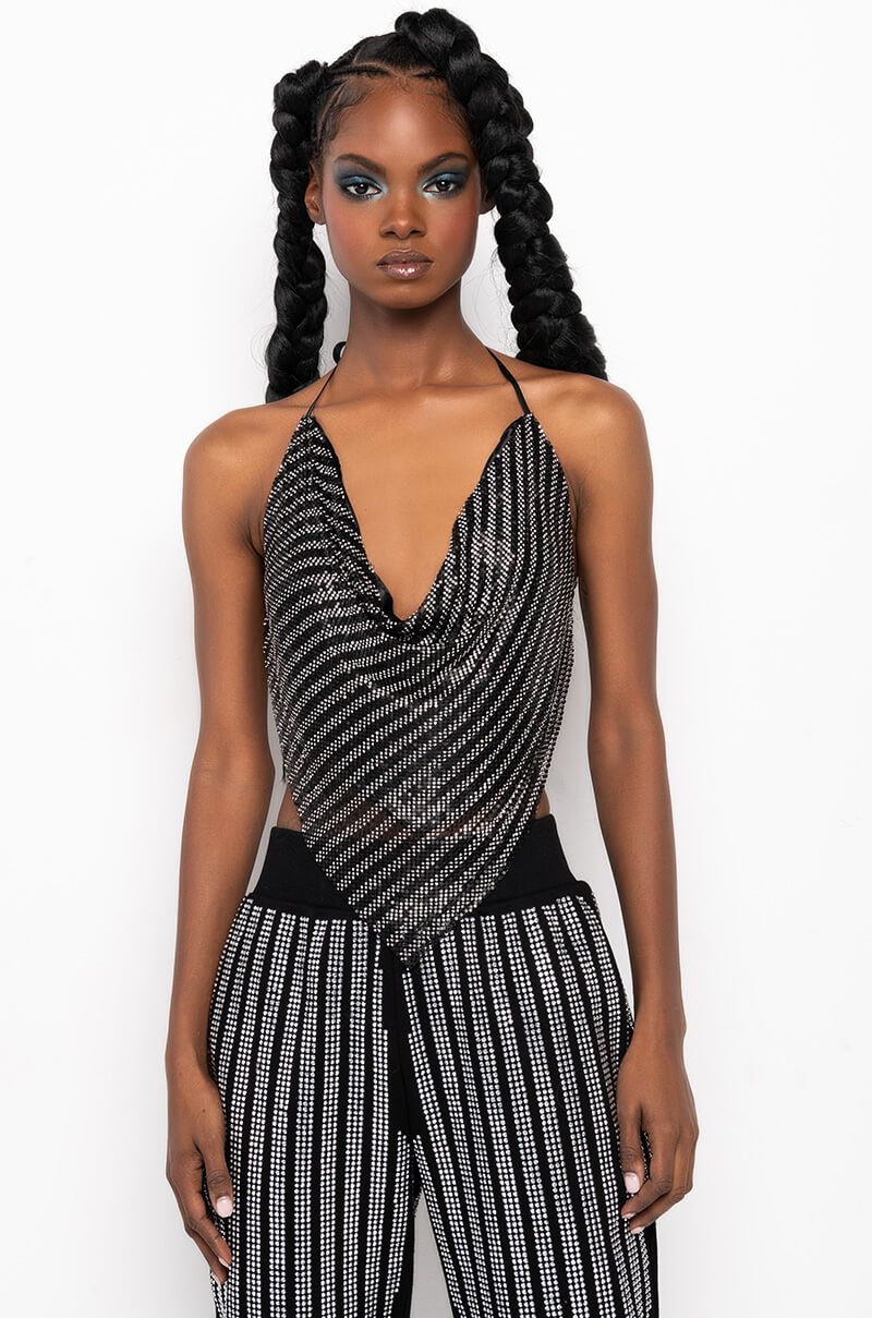 MIAMI CALLIN CHAINMAIL TOP