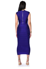 MILANIA BANDAGE MIDI DRESS