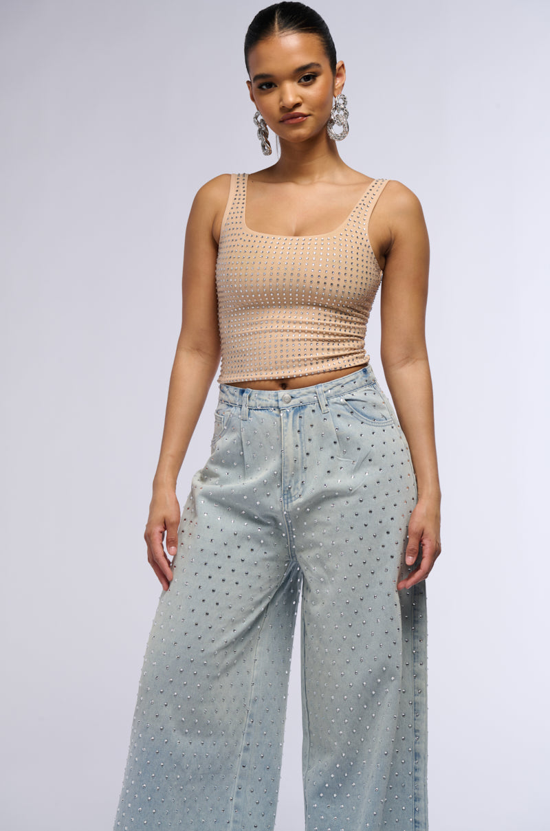 NIGHT LIFE SEQUIN TANK