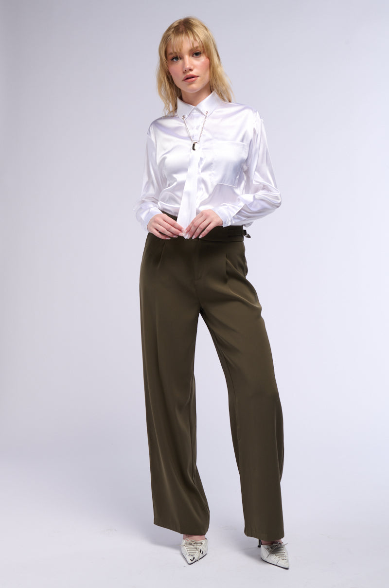 OLIVIA WRAP WAIST TROUSER
