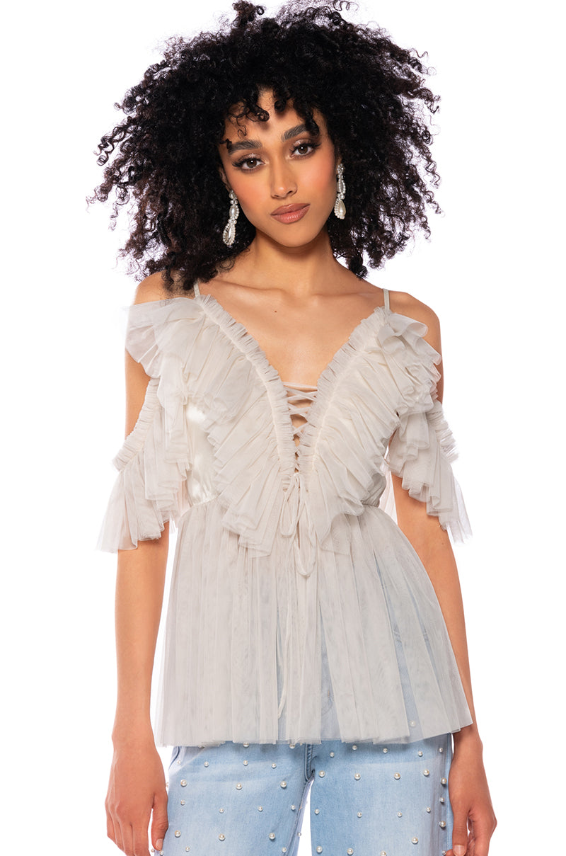 ONCE UPON A DREAM OFF THE SHOULDER BLOUSE