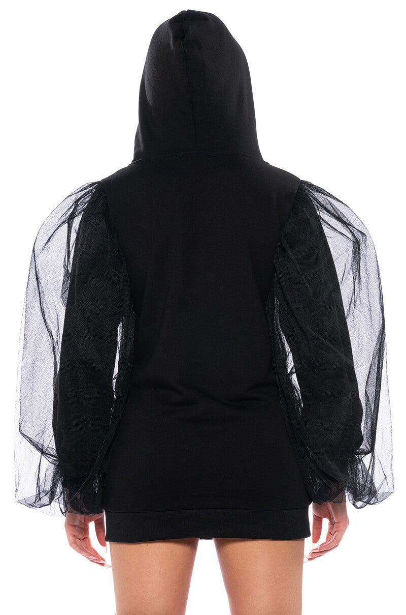 READ MY MIND SWEATSHIRT DRESS