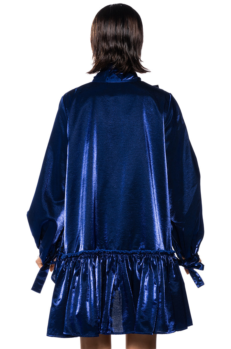 SIGNIFICANTLY ME RUFFLE HEM BLOUSE