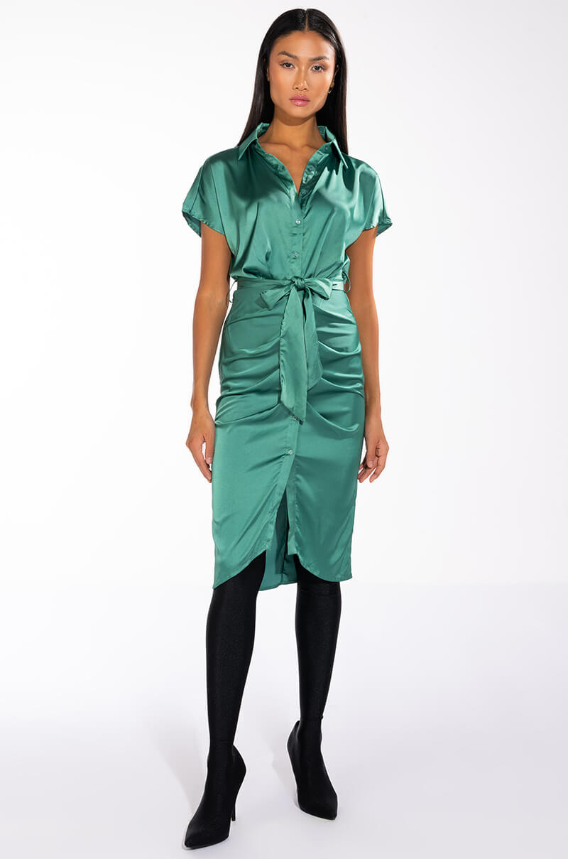 SOMETHING SPECIAL BUTTON DOWN DRESS