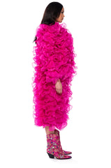 TAKE NOTES RUFFLE DUSTER