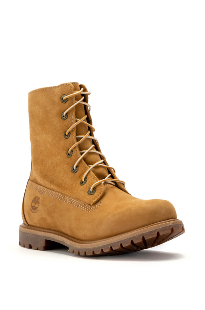 TIMBERLAND AUTHENTICS TEDDY FLEECE FOLD-DOWN BOOT IN WHEAT