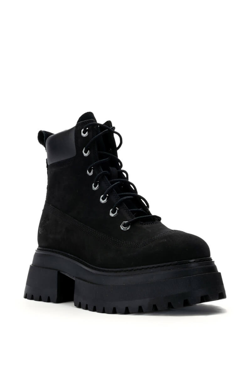 TIMBERLAND SKY 6" LACE UP BOOT IN BLACK
