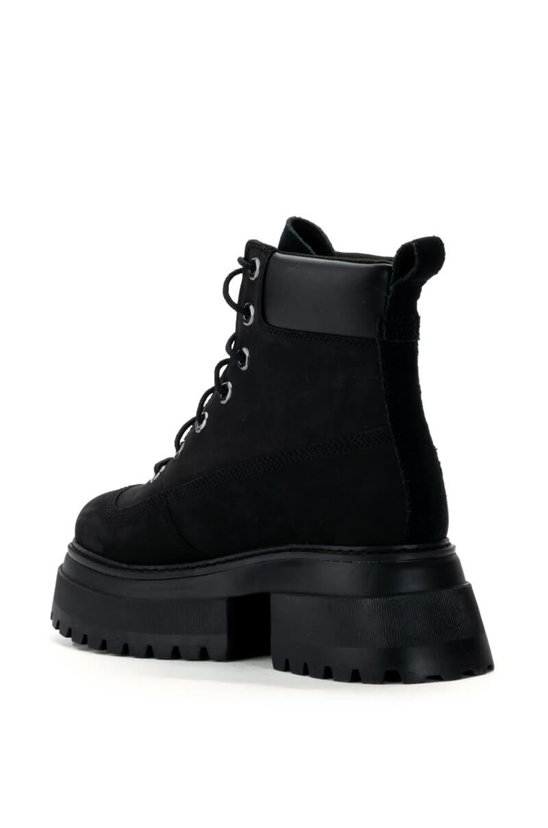 TIMBERLAND SKY 6" LACE UP BOOT IN BLACK