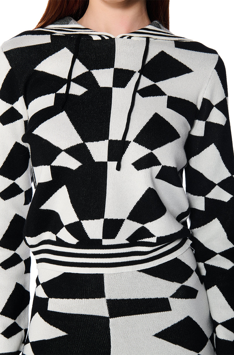UPGRADE ME KNIT SWEATSHIRT