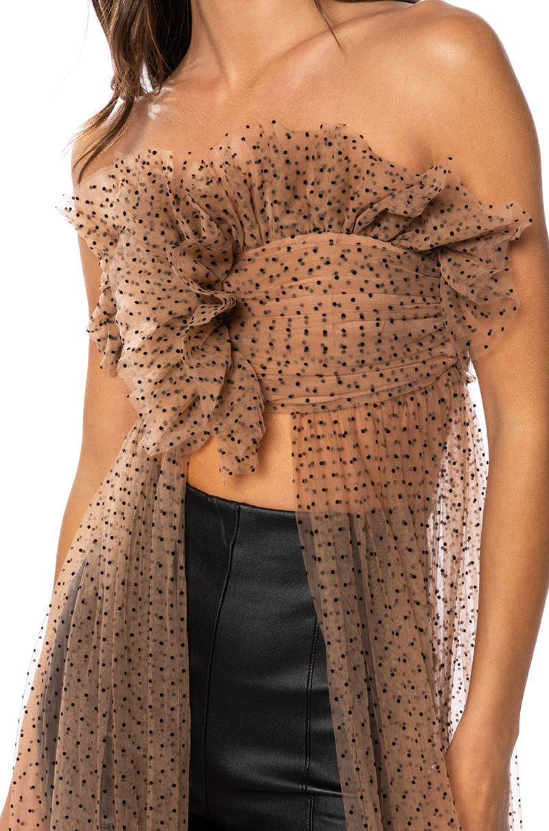 WALKING ON A DREAM MAXI TOP