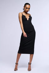 WAVY BABY MIDI DRESS