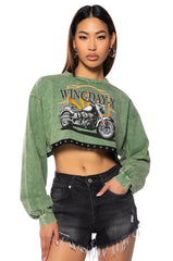 WILD RIDE LONG SLEEVE GRAPHIC TSHIRT