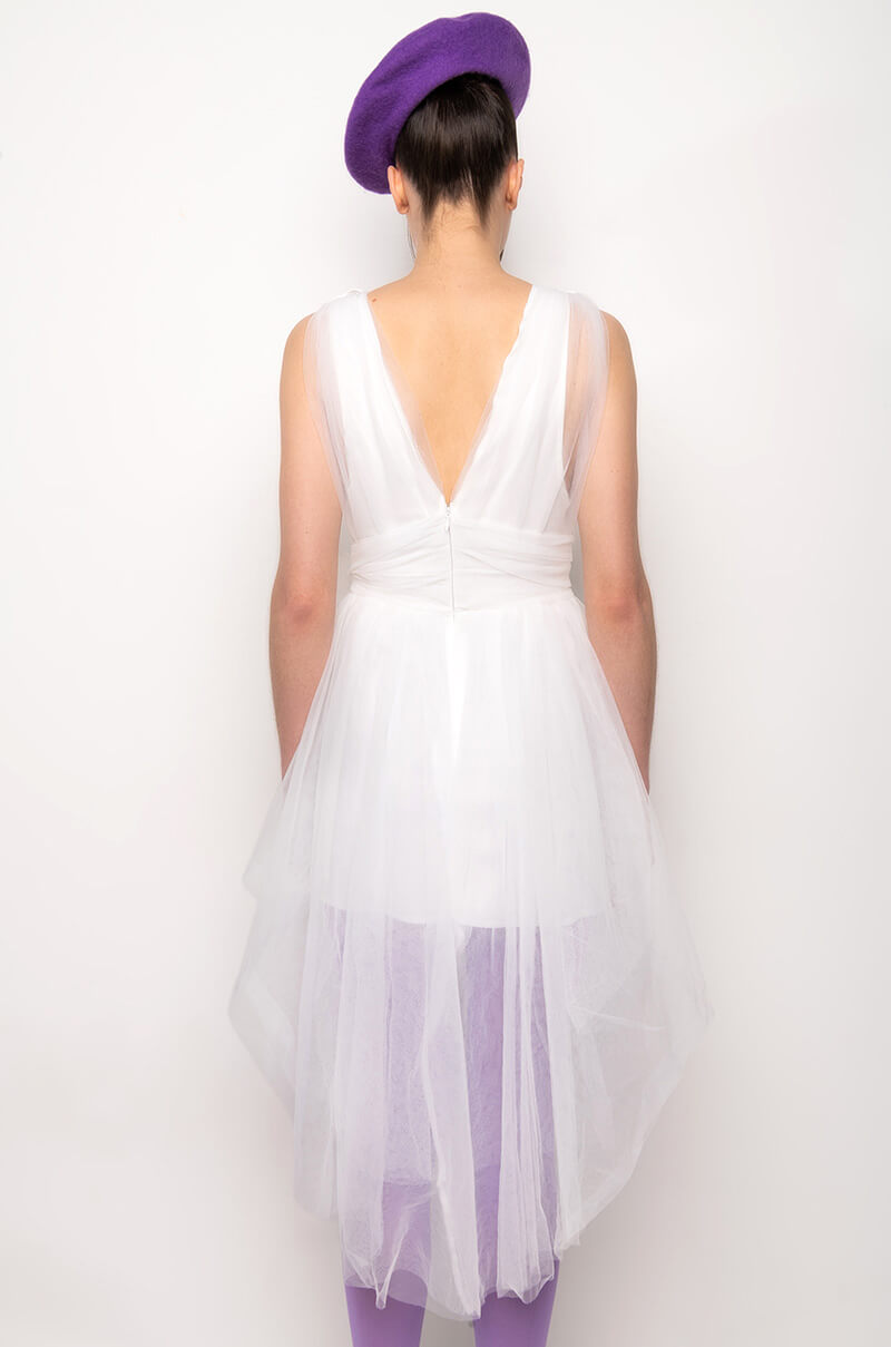 WOKE UP LIKE THIS MINI TULLE DRESS