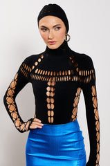 YOUR LOSS CUT OUT SEAMLESS BODYSUIT
